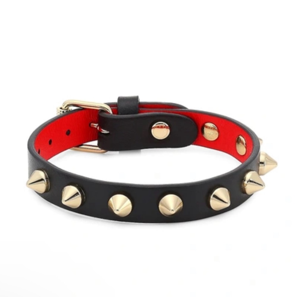 Christian Loubiton Loubilink Spike Bracelet